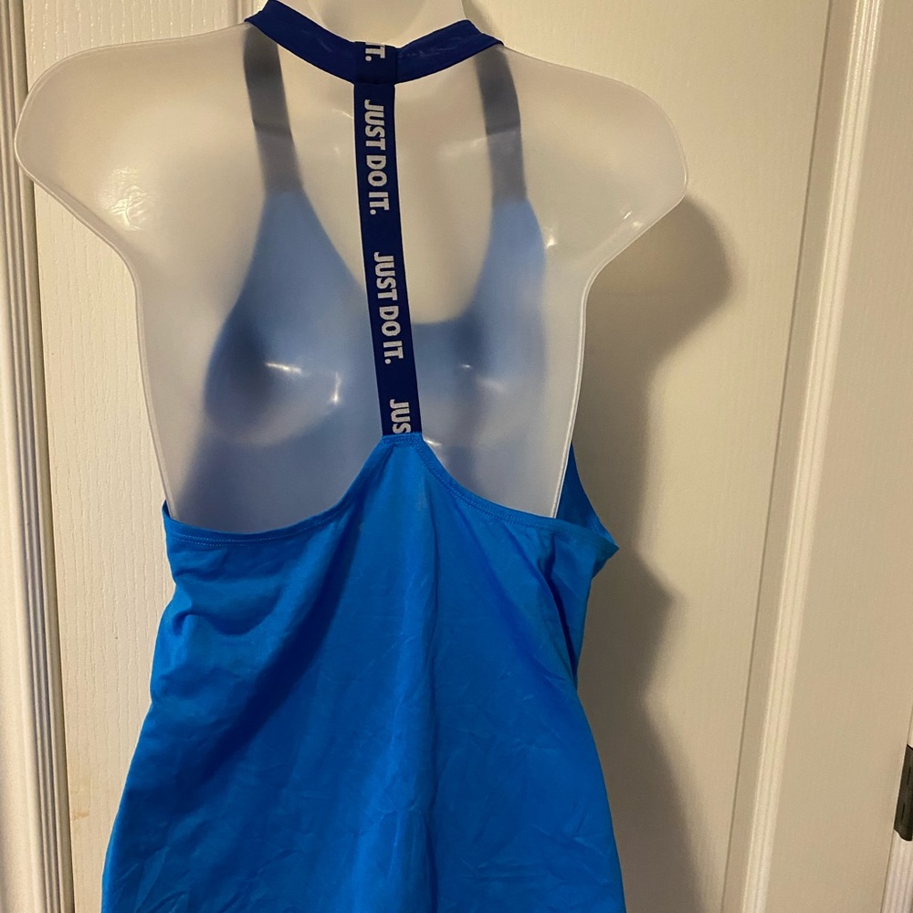 Nike tank top. Blue. Size M.